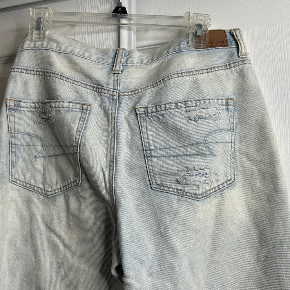 American Eagle Outfitters Light Blue Mom Jeans 8 SHORT - Picture 5 of 7